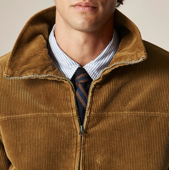 J. Crew Corduroy Jacket with wool-blend lining - pack khaki - Picture 5 of 13